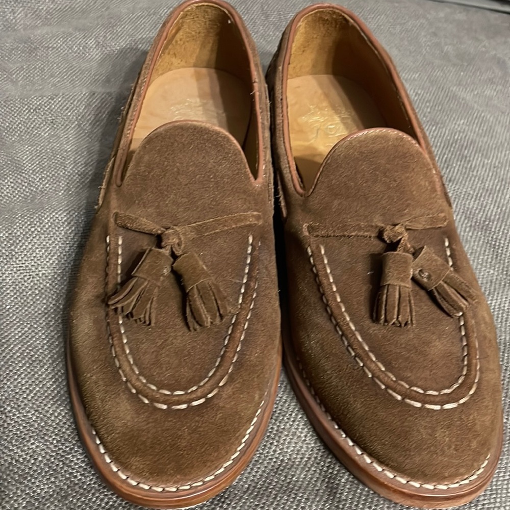 Beautiful like new suede ludlow unisex oxfords 7 men’s 9 women’s